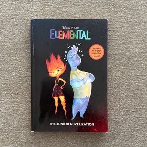 Disney Pixar Elemental Junior Novelization Book